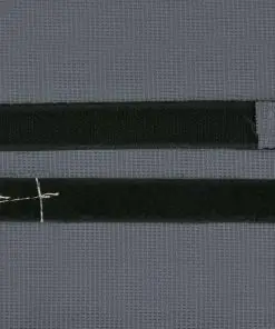 vidaXL Deck Chair Headrest Grey 40×7.5×15 cm Textilene