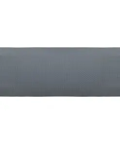 vidaXL Deck Chair Headrest Grey 40×7.5×15 cm Textilene