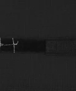 vidaXL Deck Chair Headrest Black 40×7.5×15 cm Textilene