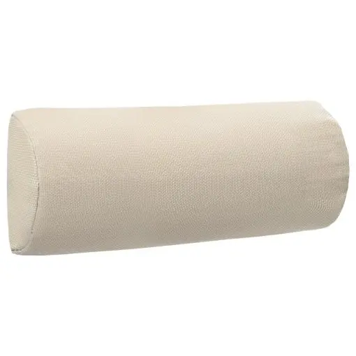 vidaXL Deck Chair Headrest Cream 40×7.5×15 cm Textilene