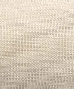 vidaXL Deck Chair Headrest Cream 40×7.5×15 cm Textilene