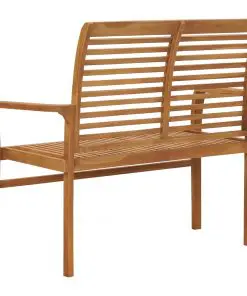vidaXL Garden Bench 112 cm Solid Teak Wood