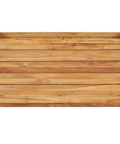vidaXL Planter 100x40x55 cm Recycled Teak and Steel