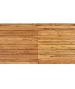 vidaXL Planter 150x40x72 cm Recycled Teak and Steel