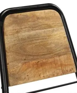 vidaXL Dining Chairs 6 pcs Solid Mango Wood