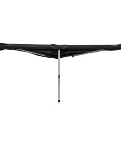 vidaXL Camping Bed 206x75x45 cm XXL Black