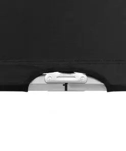 vidaXL Camping Bed 190x74x47 cm XL Black