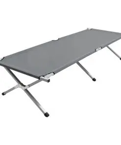 vidaXL Camping Bed 210x80x48 cm XXL Grey