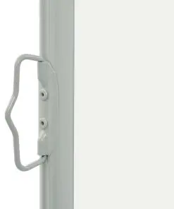 vidaXL Patio Retractable Side Awning 80×300 cm Cream
