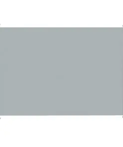 vidaXL Patio Retractable Side Awning 80×300 cm Grey