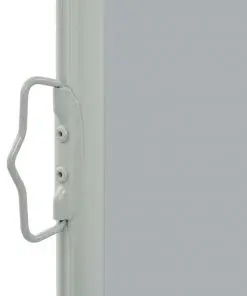 vidaXL Patio Retractable Side Awning 80×300 cm Grey