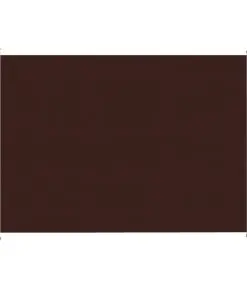 vidaXL Patio Retractable Side Awning 80×300 cm Brown