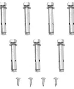 vidaXL Patio Retractable Side Awning 100×500 cm Black