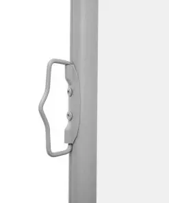 vidaXL Patio Retractable Side Awning 140×500 cm Cream