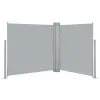 vidaXL Retractable Side Awning Anthracite 120×600 cm vidaXL Retractable Side Awning Anthracite 120×600 cm