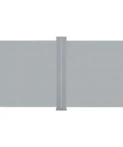 vidaXL Retractable Side Awning Anthracite 120×600 cm