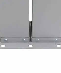 vidaXL Retractable Side Awning Anthracite 120×600 cm