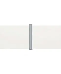 vidaXL Retractable Side Awning Black 120×1000 cm