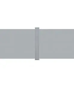 vidaXL Retractable Side Awning Anthracite 140×1000 cm