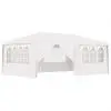 vidaXL Professional Party Tent with Side Walls 4×6 m White 90 g/m² vidaXL Professional Party Tent with Side Walls 4×6 m White 90 g/m²