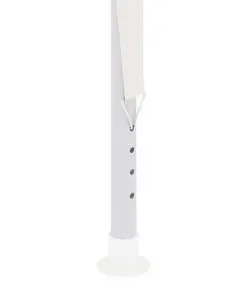 vidaXL Professional Party Tent with Side Walls 4×6 m White 90 g/m²