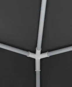 vidaXL Professional Party Tent with Side Walls 4×4 m Anthracite 90 g/m²