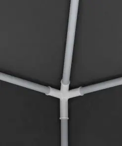 vidaXL Professional Party Tent with Side Walls 4×6 m Anthracite 90 g/m²