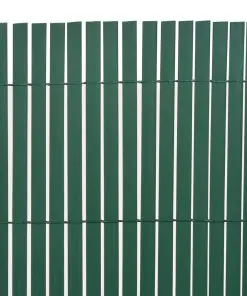 vidaXL Double-Sided Garden Fence 170×300 cm Green