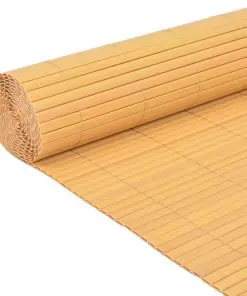 vidaXL Double-Sided Garden Fence 170×300 cm Yellow