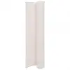 vidaXL Double-Sided Garden Fence 170×500 cm White