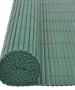 vidaXL Double-Sided Garden Fence 170×500 cm Green