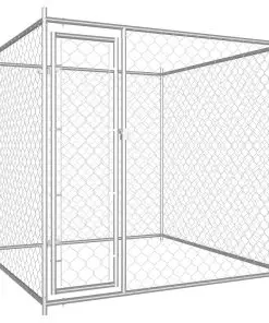 vidaXL Outdoor Dog Kennel 193x193x185 cm