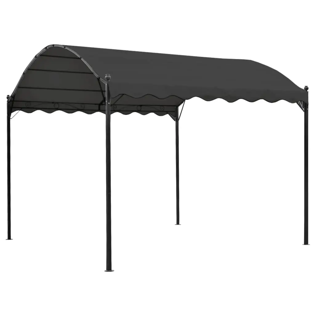 vidaXL Sunshade Awning 3×4 m Anthracite