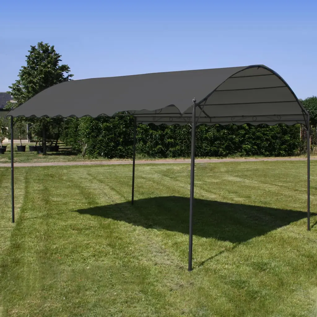 vidaXL Sunshade Awning 3×4 m Anthracite