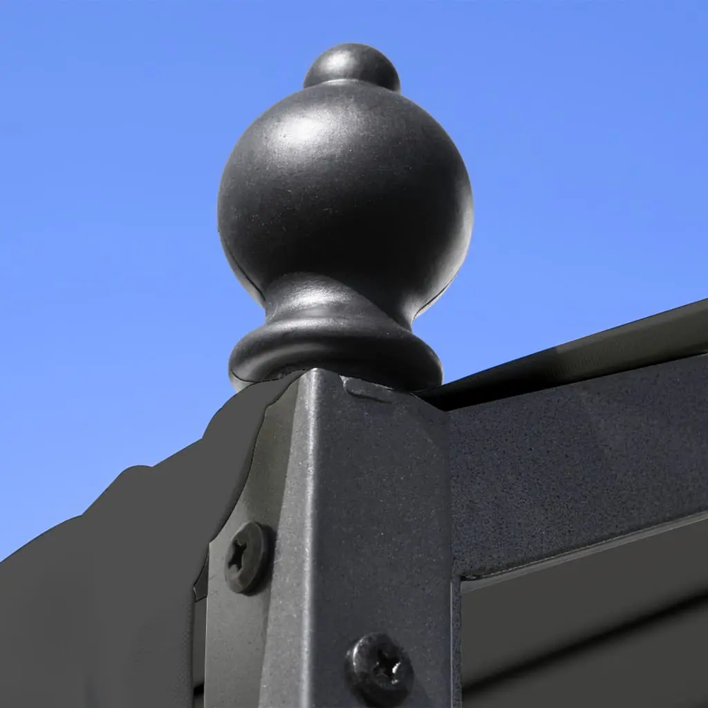 vidaXL Sunshade Awning 3×4 m Anthracite