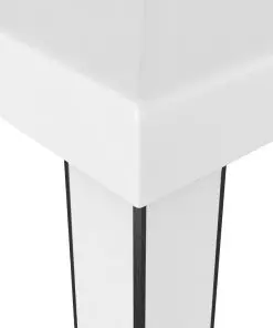 vidaXL Gazebo with Double Roof 3×3 m Cream