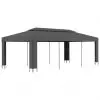 vidaXL Gazebo with Double Roof 3×6 m Anthracite