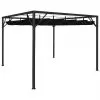 vidaXL Garden Gazebo with Retractable Roof Canopy 3×3 m Anthracite