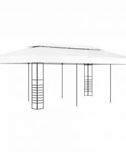 vidaXL Gazebo Marquee 6×3 m White