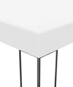 vidaXL Gazebo Marquee 6×3 m White