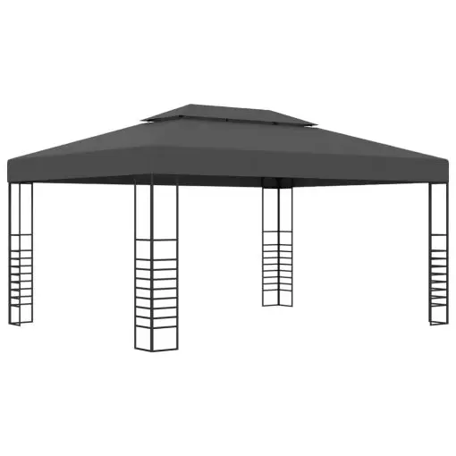 vidaXL Gazebo 3×4 m Anthracite