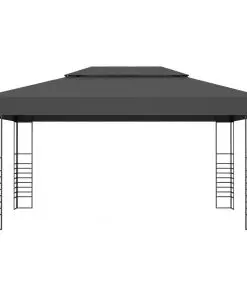 vidaXL Gazebo 3×4 m Anthracite