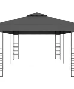 vidaXL Gazebo Marquee 3×6 m Anthracite
