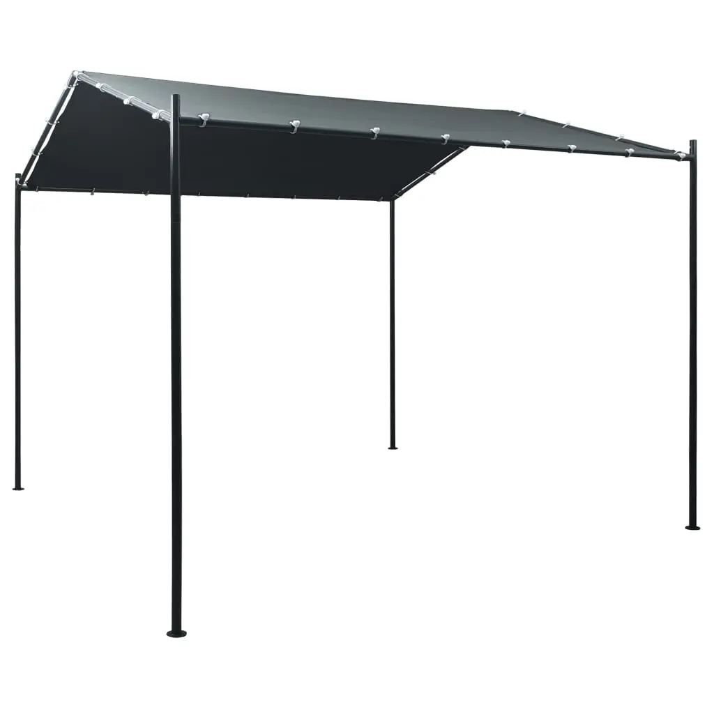 vidaXL Gazebo Pavilion Tent Canopy 3×3 m Steel Anthracite