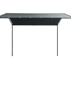 vidaXL Gazebo Pavilion Tent Canopy 3×3 m Steel Anthracite