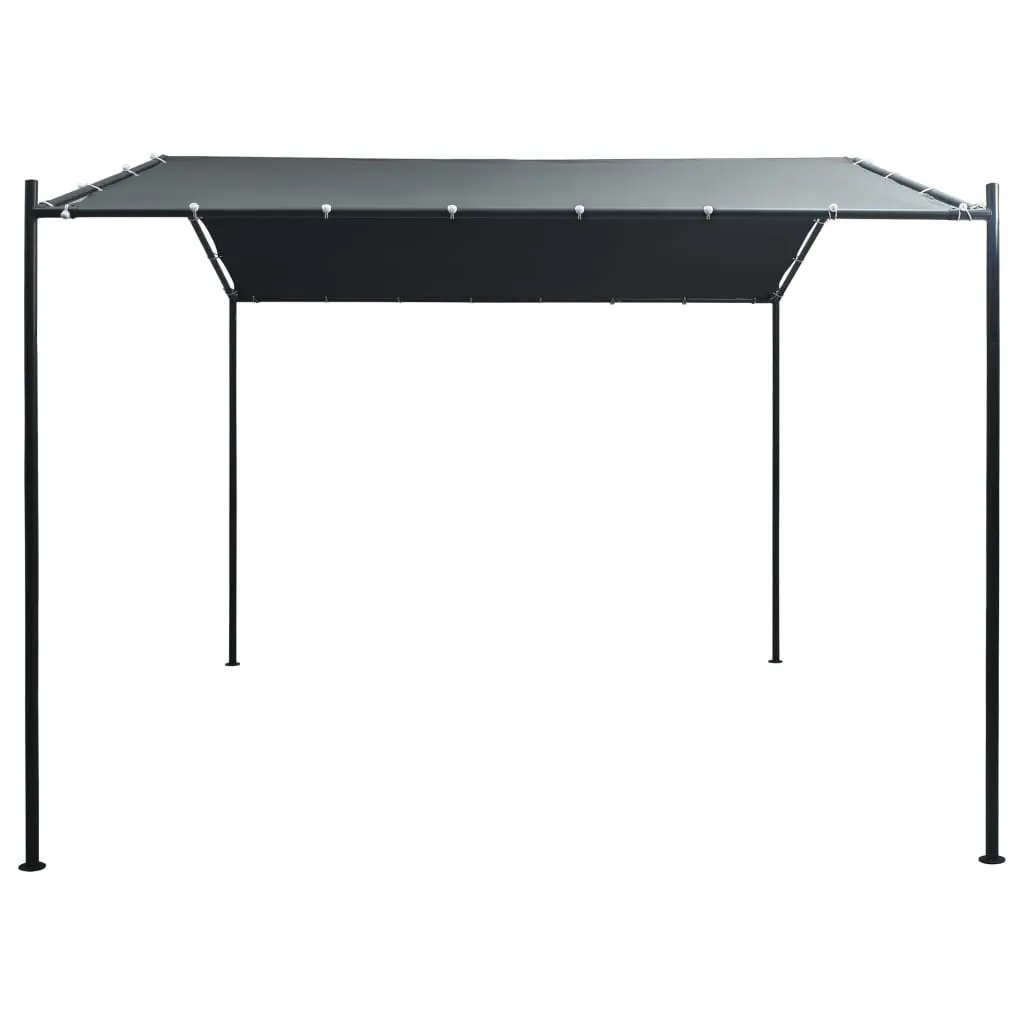 vidaXL Gazebo Pavilion Tent Canopy 3×3 m Steel Anthracite