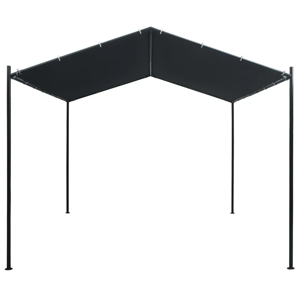 vidaXL Gazebo Pavilion Tent Canopy 3×3 m Steel Anthracite