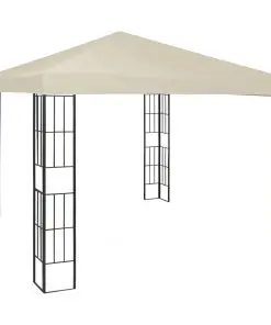 vidaXL Gazebo 3×3 m Cream