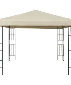 vidaXL Gazebo 3×3 m Cream