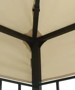 vidaXL Gazebo 3×6 m Cream